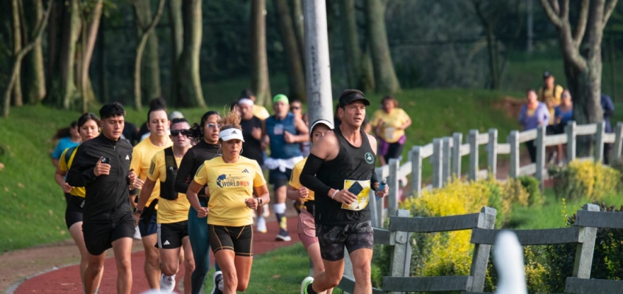 ATLETISMO en el PARQUE DE LOS NOVIOS