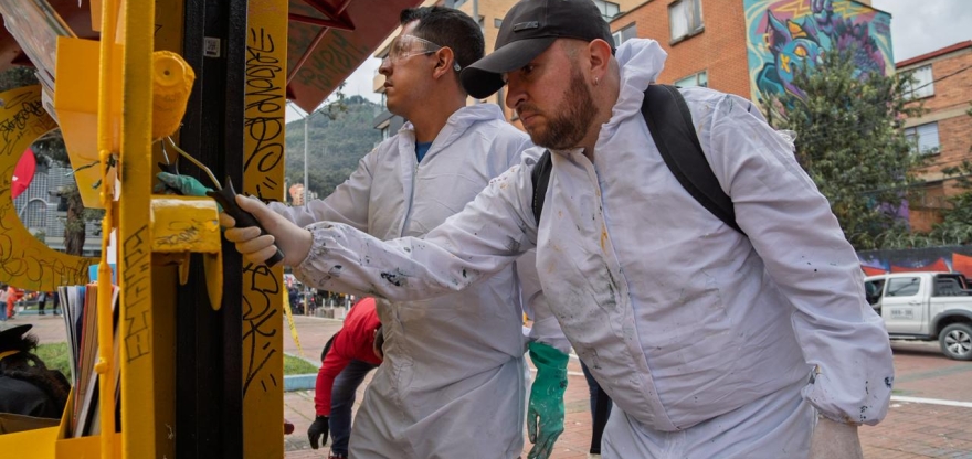 Jornada de embellecimiento y apropiación del parque de los Hippies 