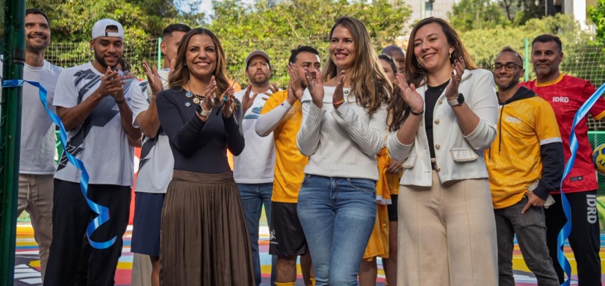 Tejidos Urbanos y Skechers se unieron para recuperar el Parque El Nogal