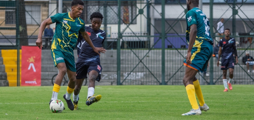 Torneo de fútbol afro