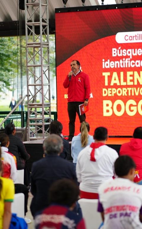 Bogotá presentó su cartilla para la búsqueda de talentos deportivos