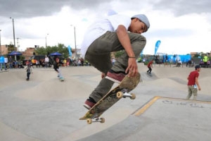 Skate boarding
