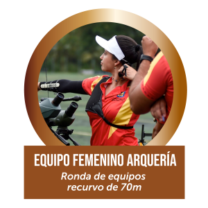 Equipo femenino Arqueria