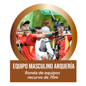 Equipo masculino arquería