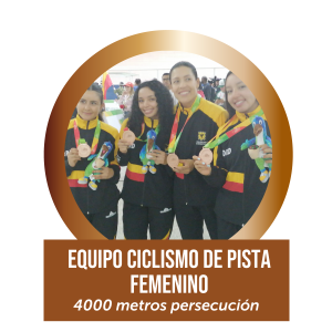 Equipo ciclismo de pista