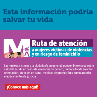 Ruta Única de Atención a Mujeres víctimas de violencia