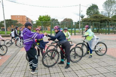 Ciclópolis 9 de agosto en el parque Fontanar del Río