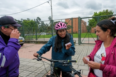 Ciclópolis 9 de agosto en el parque Fontanar del Río