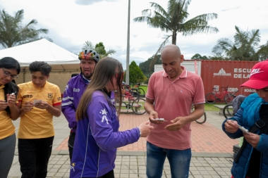 Ciclópolis 9 de agosto en el parque Fontanar del Río