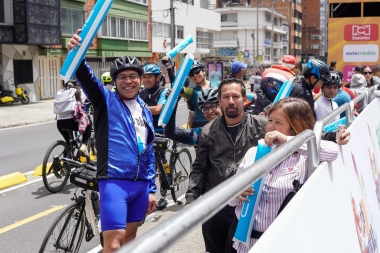 Llegada Vuelta a Colombia, 10ª y última etapa