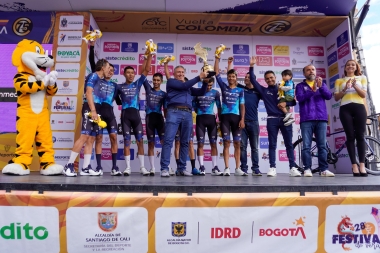 Llegada Vuelta a Colombia, 10ª y última etapa