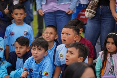 Lanzamiento Sueños de Cancha en Parque Tunal
