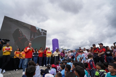 Lanzamiento Sueños de Cancha en Parque Tunal