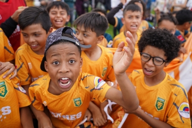 Lanzamiento Sueños de Cancha en Parque Tunal