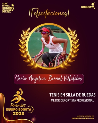 Mejor Deportista Profesional del Equipo Bogotá