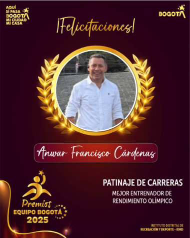 Mejor Entrenador de Rendimiento Olímpico del Equipo Bogotá