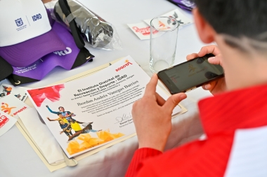 Homenaje a los deportistas del Equipo Bogotá