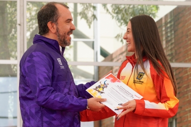 Homenaje a los deportistas del Equipo Bogotá