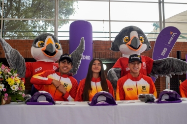 Homenaje a los deportistas del Equipo Bogotá