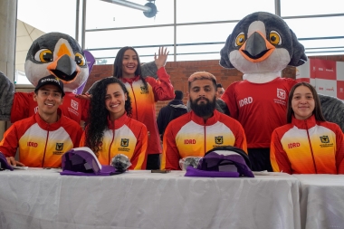 Homenaje a los deportistas del Equipo Bogotá