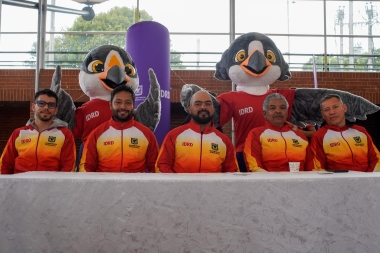 Homenaje a los deportistas del Equipo Bogotá