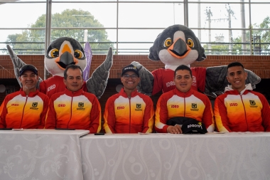 Homenaje a los deportistas del Equipo Bogotá