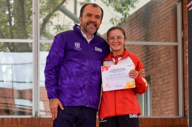 Homenaje a los deportistas del Equipo Bogotá