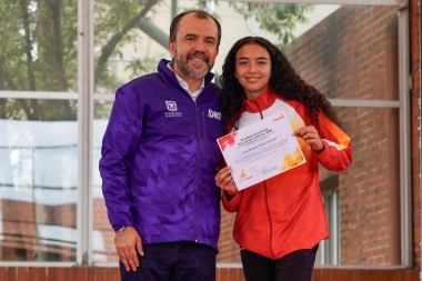 Homenaje a los deportistas del Equipo Bogotá