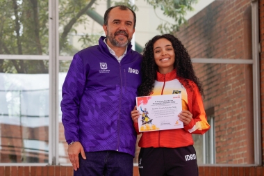 Homenaje a los deportistas del Equipo Bogotá