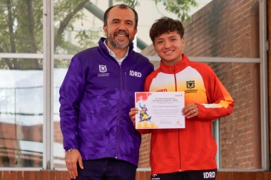 Homenaje a los deportistas del Equipo Bogotá