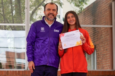 Homenaje a los deportistas del Equipo Bogotá