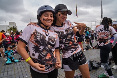 Récord en Patines: Tren Humano