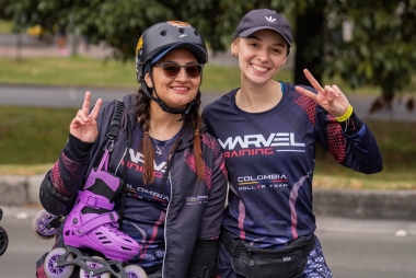 Récord en Patines: Tren Humano