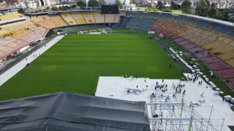 Gramilla del estadio El Campín