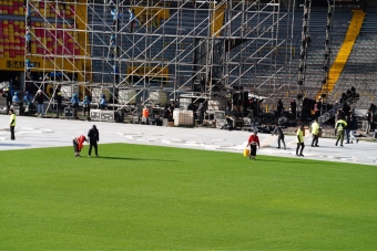 Gramilla del estadio El Campín