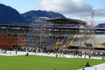 Gramilla del estadio El Campín