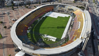 Gramilla del estadio El Campín
