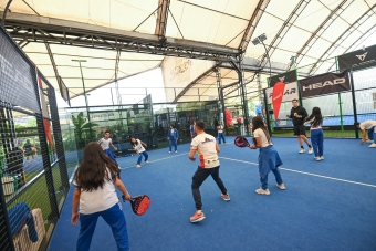 Estudiantes del colegio Delia Zapaaata Olivella