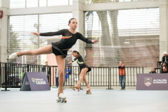 Patinaje artístico en los Juegos Nacionales Juveniles Eje 2024