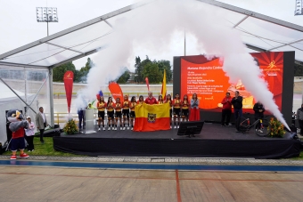 Presentación del equipo de ciclismo femenino