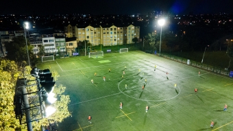 Iluminación de canchas en Puente Aranda