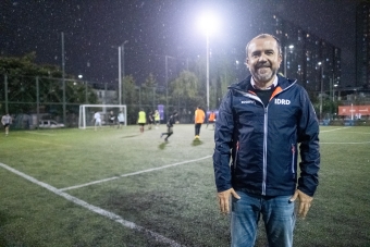 Iluminación de canchas en Puente Aranda