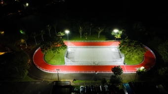 Entrega de obras de mantenimiento, adecuación e iluminación en cuatro pistas de patinaje de la ciudad
