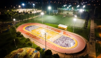 Entrega de obras de mantenimiento, adecuación e iluminación en cuatro pistas de patinaje de la ciudad