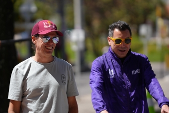 Daniel Dhers rodó con Bogotá en la Ciclovía Alternativa del IDRD