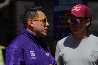 Daniel Dhers rodó con Bogotá en la Ciclovía Alternativa del IDRD