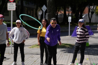 Daniel Dhers rodó con Bogotá en la Ciclovía Alternativa del IDRD
