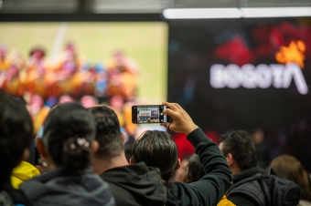 Entrega de indumentaria Equipo Bogotá