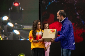 Entrega de indumentaria Equipo Bogotá