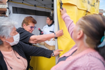 Entrega de 115 nuevos módulos de alimentos